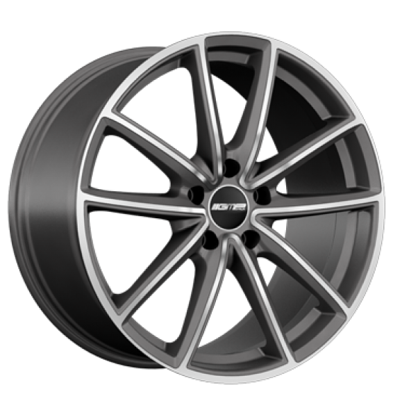 GMP, Titan, 10x22 ET48 5x130 71,6, anthracite diamond