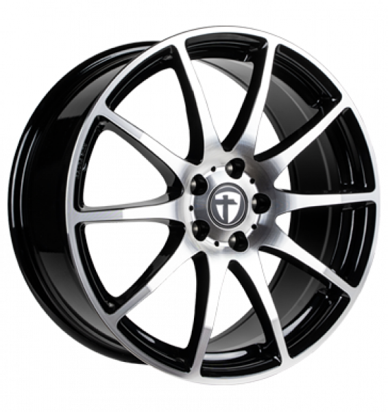 Tomason, TN1 Flow, 9x20 ET35 5x112 66,6, black polished