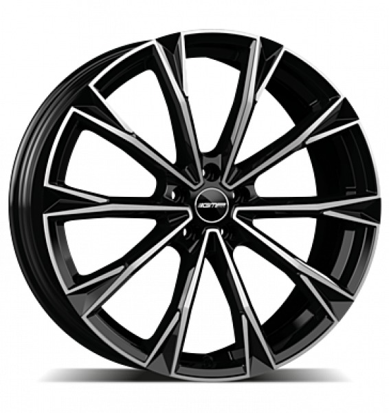 GMP, Totale, 8,5x20 ET35 5x114,3 64,1, black diamond