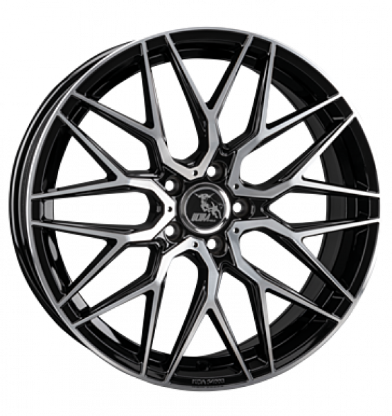 Ultra Wheels, Race Evo, 8x19 ET35 5x120 72,6, black polished