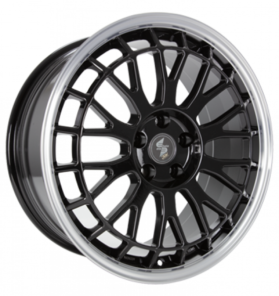 Eta Beta, Unit, 8,5x19 ET33 5x100 78,1, black lip polish