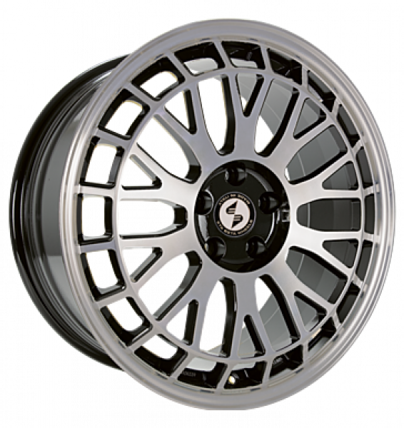 Eta Beta, Unit, 8,5x19 ET35 5x112 78,1, black shiny full polish