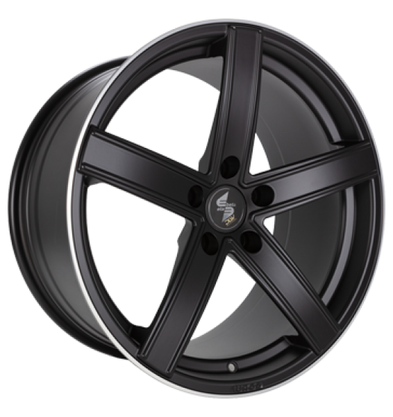 Eta Beta, Uros-K, 8,5x19 ET35 5x112 78,1, black lip polish
