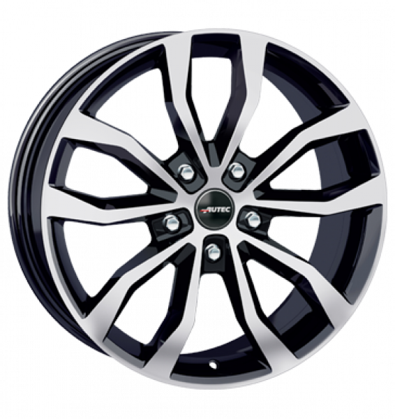 Autec, Uteca, 9x21 ET47 5x127 71,6, schwarz poliert