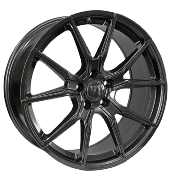 V1 Wheels, V1, 8,5x19 ET35 5x120 72,6, daytona grau lackiert
