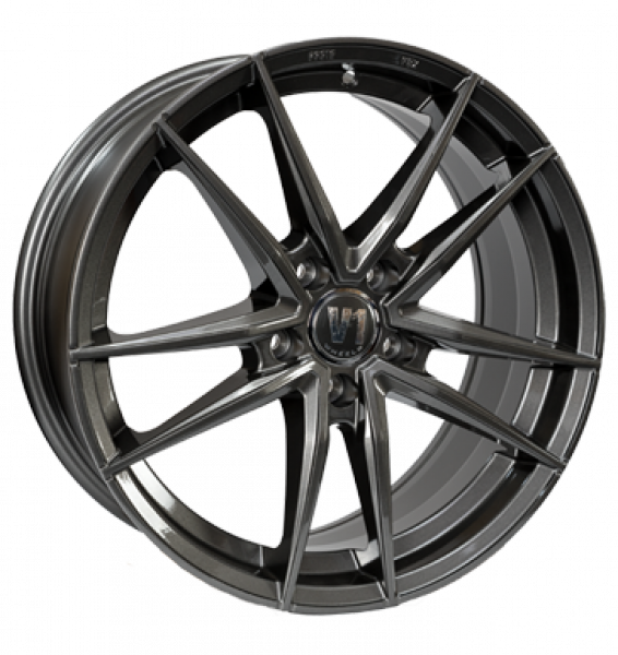 V1 Wheels, V3, 8x18 ET35 5x112 74,1, daytona grau lackiert