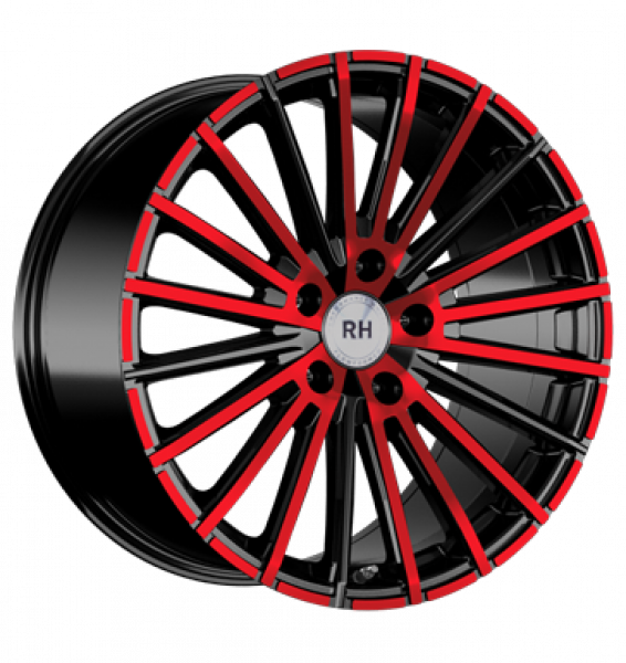 RH, WM Flowforming, 8x17 ET30 5x120 72,6, color polished - red