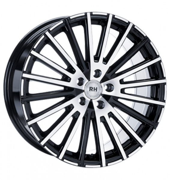 RH, WM Flowforming, 8x17 ET30 5x120 72,6, schwarz vollpoliert