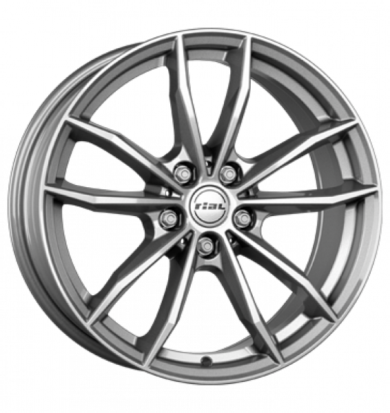 Rial, X12, 8x19 ET47 5x112 66,5, metal-grey