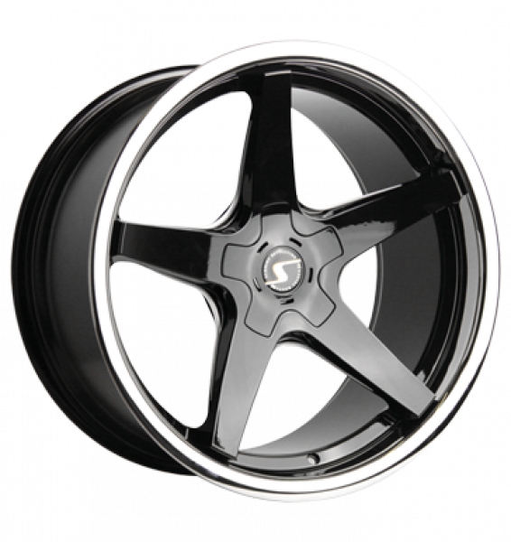 Schmidt Revolution, XS5, 9x19 ET33 5x112 66,5, gloss black mit Deckel