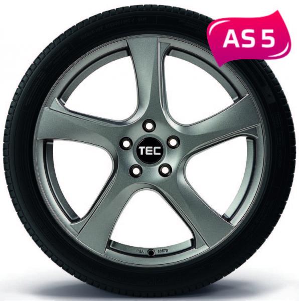 AS5 16 Zoll GunMetal + Nexen Winterreifen Komplettrad