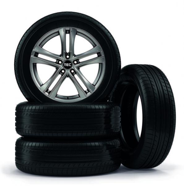 AS4 16 Zoll Gunmetal + Nexen Winterreifen